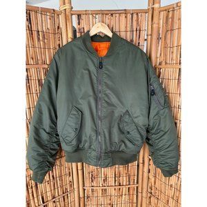 Military Flyer Bomber Jacket